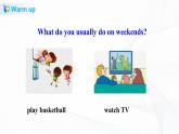 Unit 1 I go to school at 8-00 Lesson 5& Lesson 6 (课件+ 教案+同步练习）