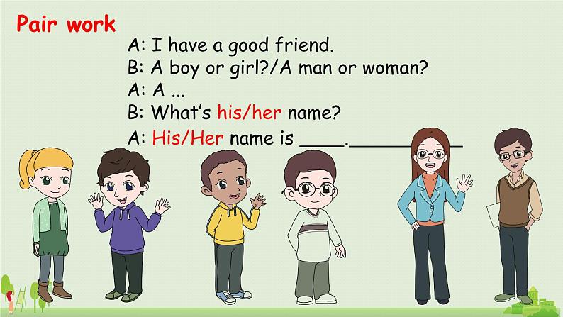 人教版英语四年级上册 Unit 3 Part B  第4课时 PPT课件+素材+教案05