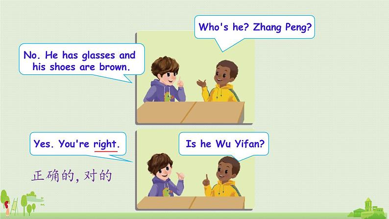 人教版英语四年级上册 Unit 3 Part B  第4课时 PPT课件+素材+教案07