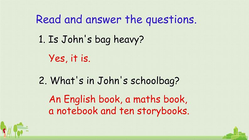 Recycle 1  Read aloud第7页