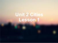 英语四年级下册Lesson 1图片课件ppt