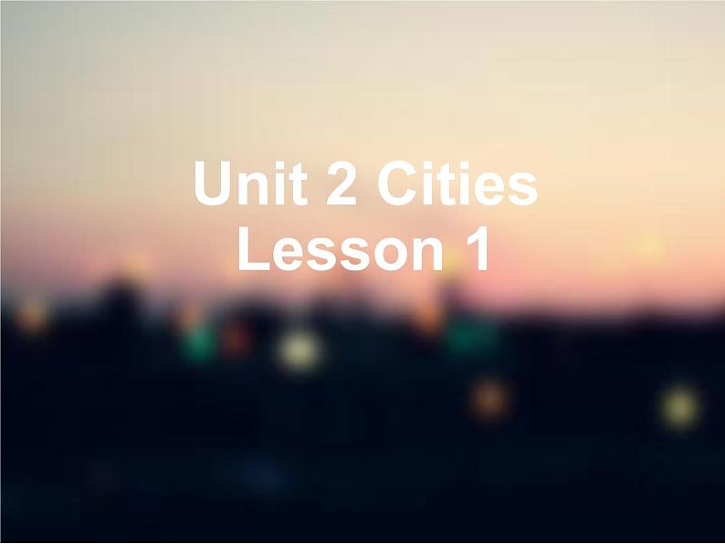 人教新起点四年级英语下册Unit 2 Lesson 1课件01
