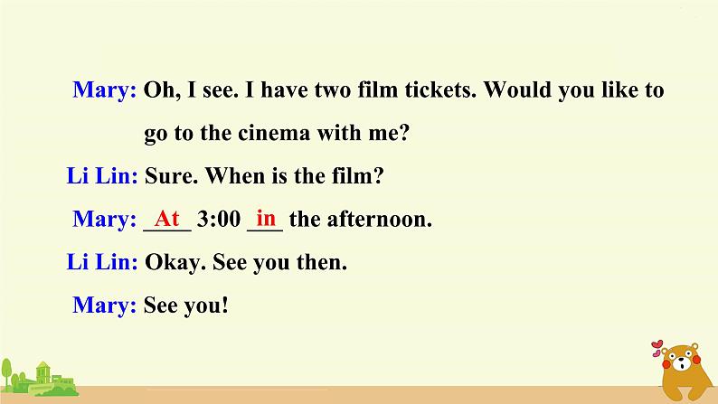 冀教英语五年级上册 Unit 4 Again, please! PPT课件+素材08