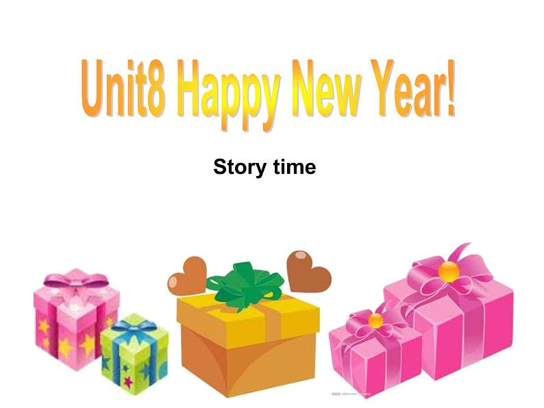 译林版三年级上册英语《Unit8-Happy-new-year》Story-time课件01