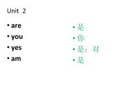 譯林版三年級上冊英語3A英語單詞學習課件PPT