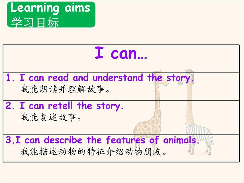 译林版五上英语Unit 3 Our animal friends 第一课时（Story time）公开课课件第3页