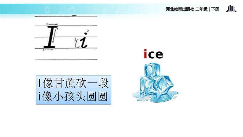 二年级下册英语课件-unit 2 lesson 8 letters e-i∣冀教版 (一起)(共16张ppt)第6页