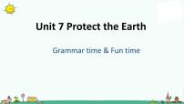 新版-牛津译林版六年级上册Unit 7 Protect the Earth说课ppt课件