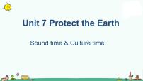 2020-2021学年Unit 7 Protect the Earth教学ppt课件