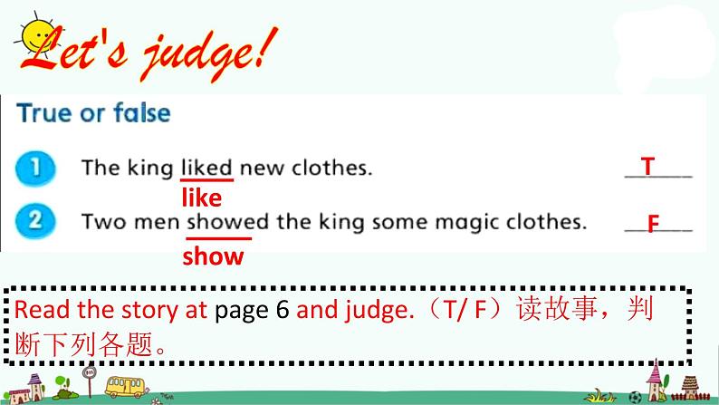 译林版六上英语Unit 1 The king’s new clothes 课件 207