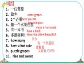 译林版四年级上册英语unit2复习课件PPT