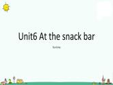 译林版四年级上册英语Unit6 At the snack bar fun time课件PPT