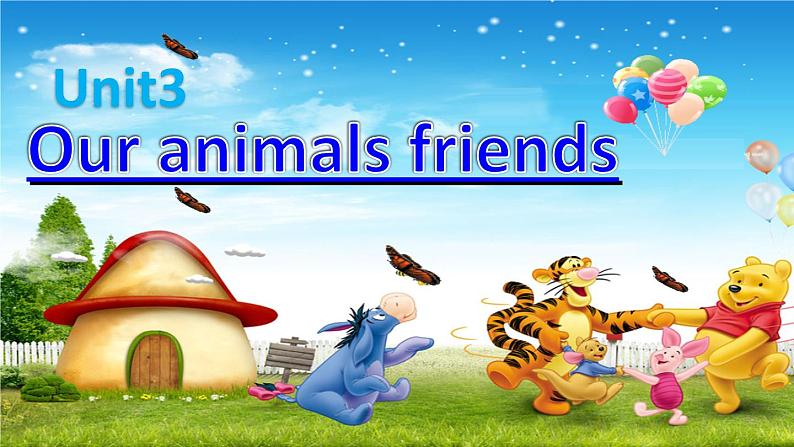 译林版五上英语U3 Our animal friends课件PPT01