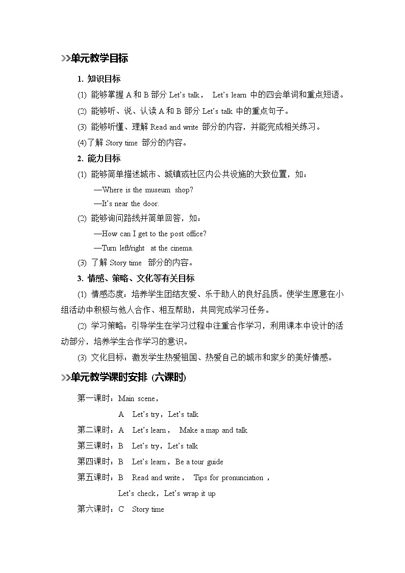 人教版英语六年级上册 Unit 1 Part A  第1课时 PPT课件+素材+教案02