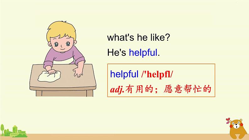 人教版英语五年级上册 Unit 1 Part B  第5课时 PPT课件+素材+教案05