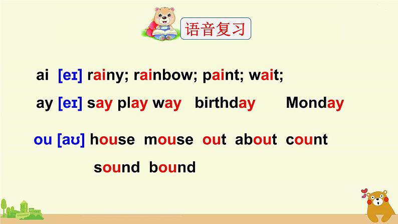 Recycle 2  第2课时第4页