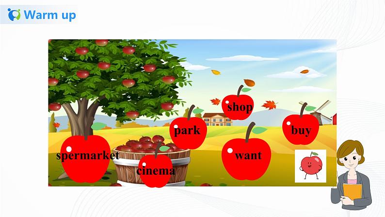 冀教英语四年级上Unit4 Shopping in the City Lesson22 At the Supermarket课件第4页