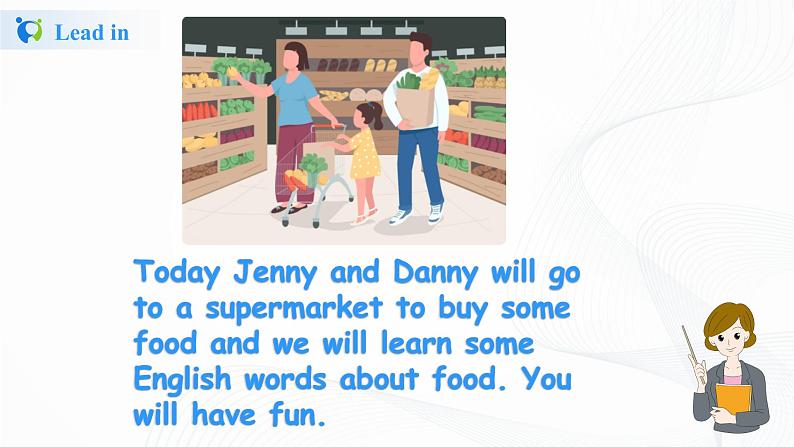 冀教英语四年级上Unit4 Shopping in the City Lesson22 At the Supermarket课件第5页