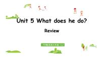 小学英语人教版 (PEP)六年级上册Unit 5 What does he do?综合与测试教案配套课件ppt