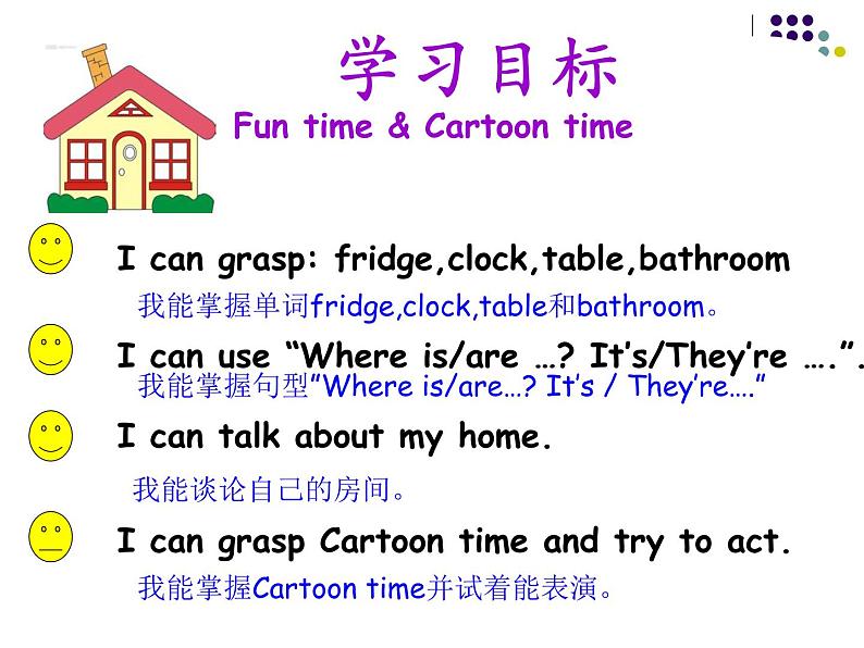 牛津译林版四年级英语上册-Unit 5 Our new home（Fun time&Cartoon time） 课件（共44张）02