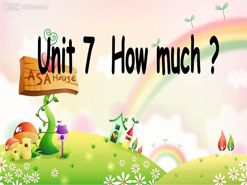 牛津译林版四年级英语上册-Unit 7 How much（Sound time Rhyme time Checkout time & Ticking time） 课件01