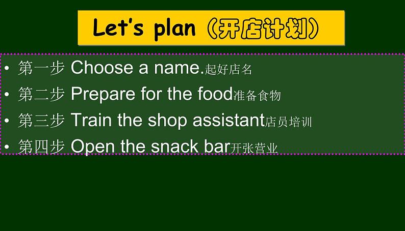 牛津译林版四年级英语上册-Project 2 My snack bar Part A， B， C D & E 课件（共27张）05