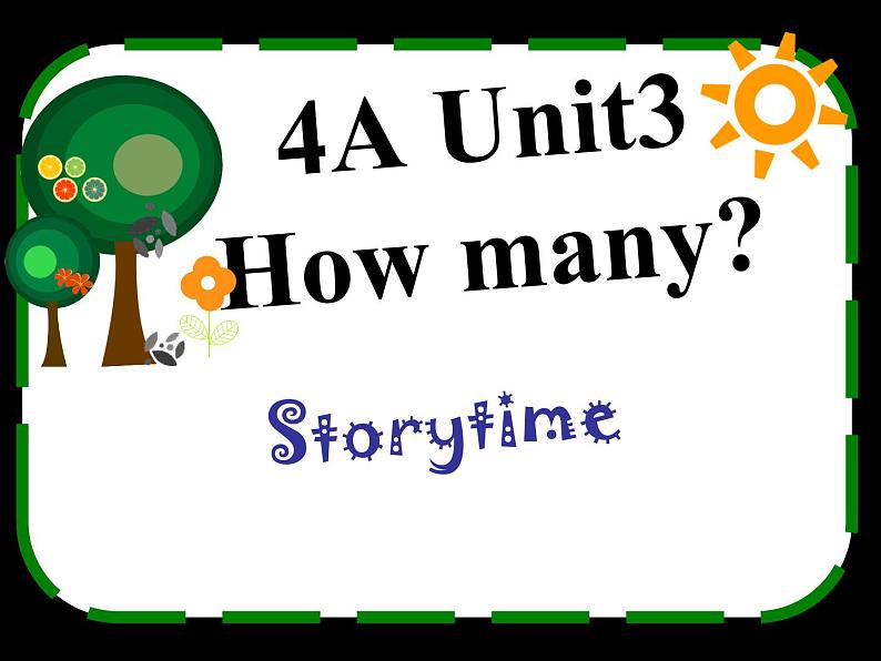 牛津译林版四年级英语上册-Unit 3 How many（Story time）（共48张） 课件第1页