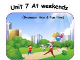 牛津译林版五年级英语上册-Unit 7 At weekends（Grammar-Fun time）（共19张）课件