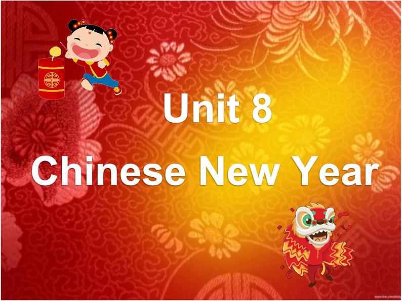 牛津译林版六年级英语上册-Unit 8 Chinese New Year（Checkout time-Ticking time）（8）课件01
