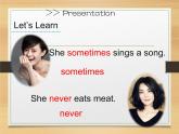 湘少版六年級(jí)英語上冊(cè)-Unit 2 Katie always gets up early（4）課件