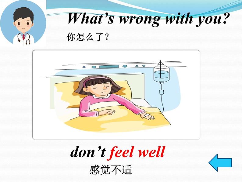 湘少版六年级英语上册-Unit 10 I don 't feel well today（5）课件第3页