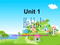 小学新版-牛津译林版Unit 1 Hello!教学ppt课件