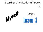 （人教新起点）三年级英语上册《Unit 1 Myself》（Lesson 1）课件（27张PPT）