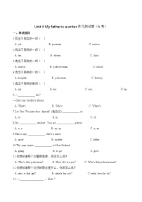 2021学年Lesson 3单元测试课时作业