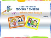 小学教科版 (广州)Unit 1 What’s your hobby?教案配套ppt课件