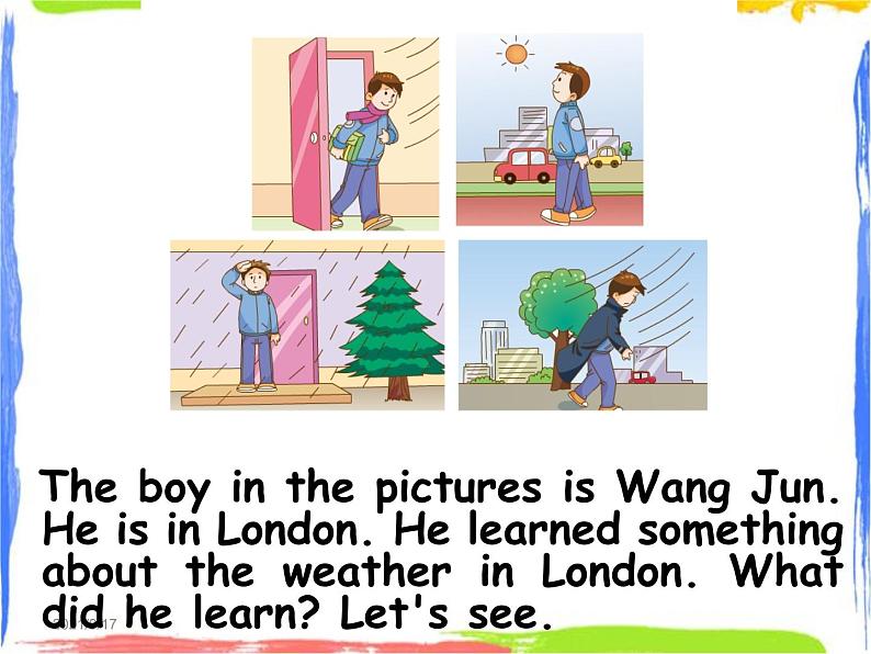 五年级上册英语课件-U12 Four seasons in one day（第2课时）PPT课件08