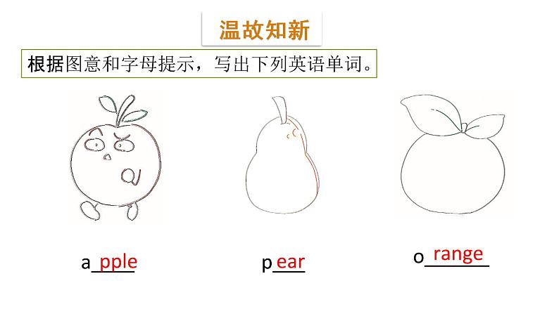 三年级下册英语课件-Module 4 Fruits Unit 7 May I have some grapes Period 2-教科版(共15张PPT)02