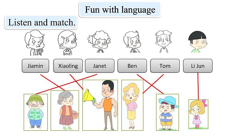 三年级下册英语课件-Module 5 Relatives Unit 9  Who is this cute baby Period 2-教科版(共17张PPT)05