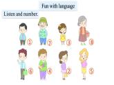 三年级下册英语课件-Module 5 Relatives Unit 10  How many people are there in your family Period 2-教科版(共13张PPT)