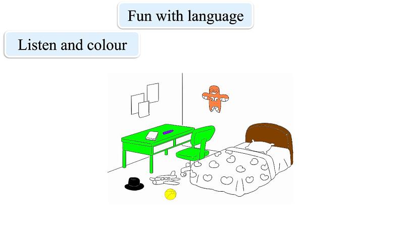 三年级下册英语课件-Module 1 Colours Unit 2  Let's colour it Period 2-教科版(共17张PPT)05