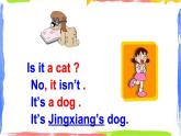 广州教科版三上英语课件 Unit 9 Is it a cat-Fun with language