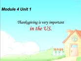 外研版（一起）六上Module 4《Unit 1 Thanksgiving is very important in the US》ppt课件1