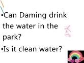 外研版（一起）六上Module 10《Unit 1 Only drink clean water》ppt课件3