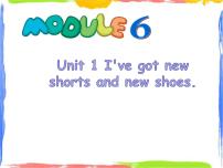 外研版 (一年级起点)三年级上册Unit 1 I’ve got new shorts and new shoes.备课ppt课件