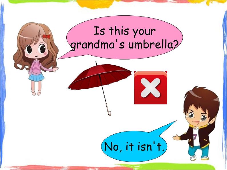 Module 8 Unit 2 Is this your grandma's umbrella 1 课件03