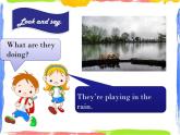 Module 3 Unit 2 The ducks are playing in the rain 1 課件