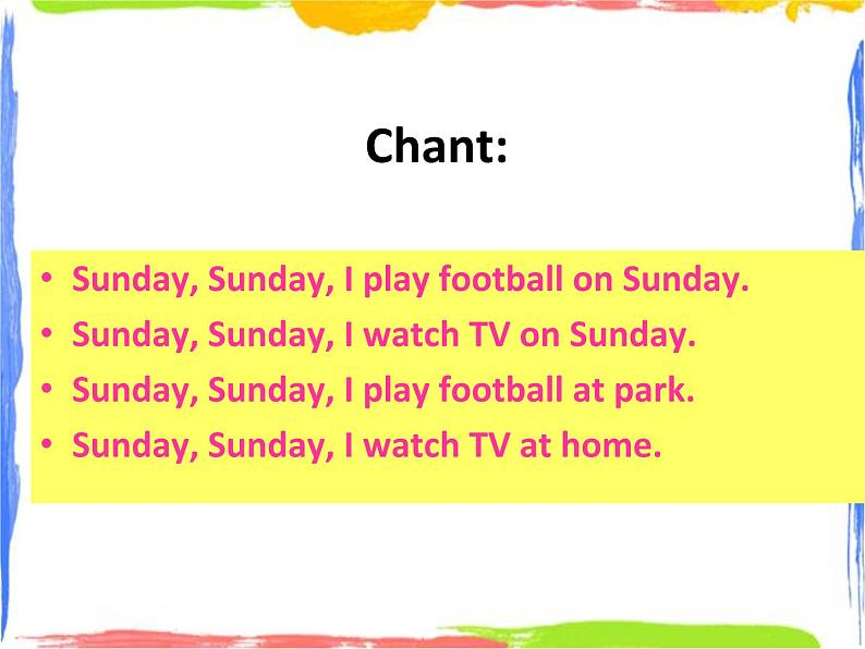 Module 6 Unit 1 What do you do on Sundays 2 课件08