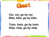 Module 7 Unit 2 I go by train 1 课件