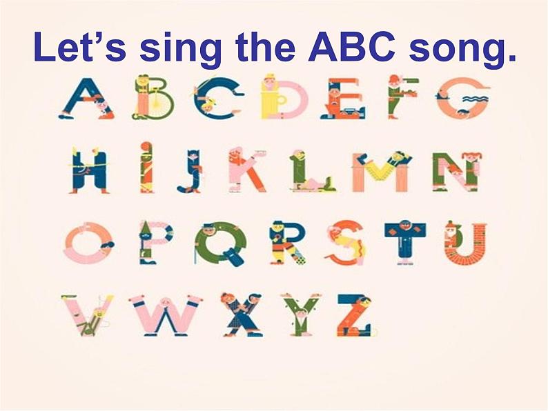 Module 1 Unit 1 I like the ABC song 2 课件02