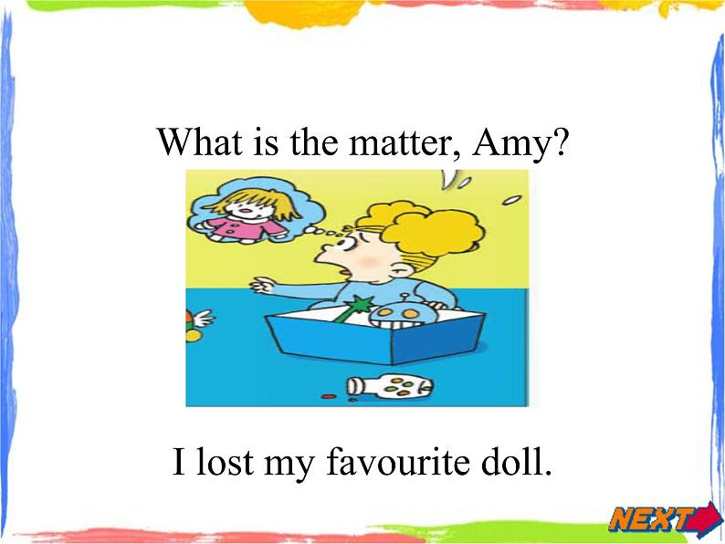 四年级上册英语课件- Module7 Unit1 Did  you take Amy 's doll？ 外研社（一起）(共13张PPT)第5页